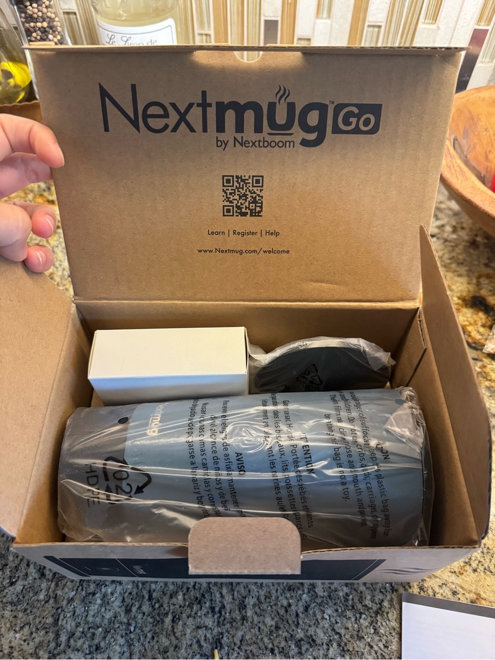 next Go by Nextboom - Black Travel Mug